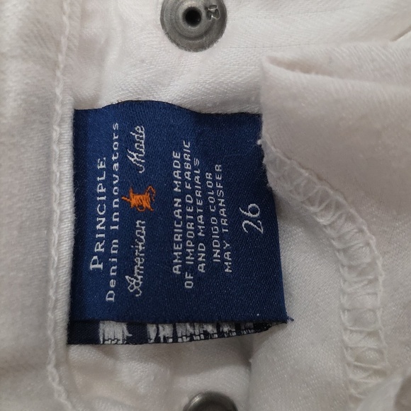 Principle Denim Innovators -The Oprimist White Jeans. Size 26 - Picture 4 of 6